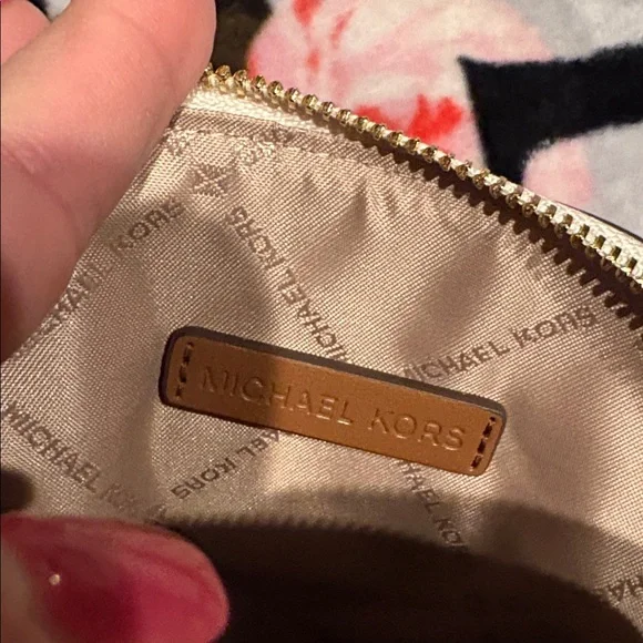 Michael Kors Beige and Brown Crossbody Bag - Picture 9 of 14